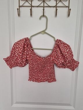 Floral Billabong Crop Top.